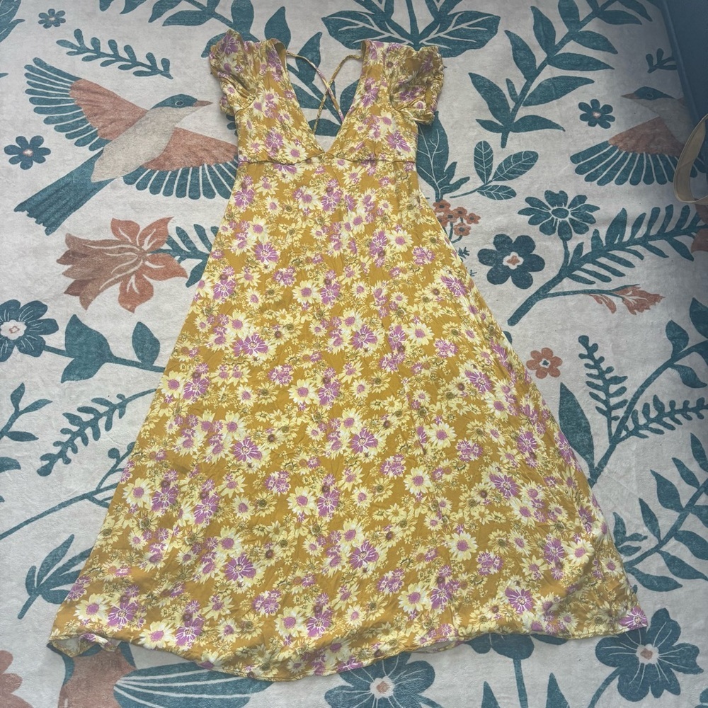 Rewind Maxi Floral Dress - Picture 3 of 5
